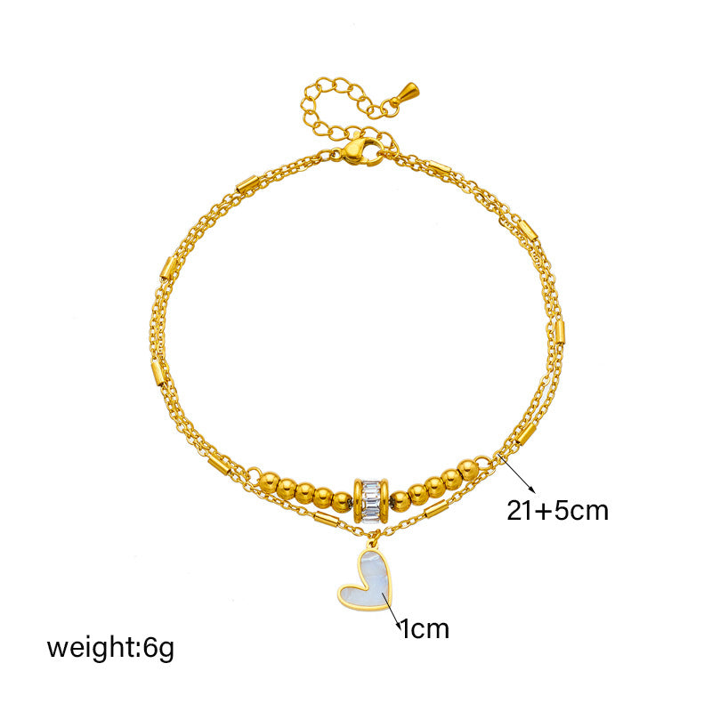 Unique Layered Anklet
Twin Pendant Anklet
Twin Charm Anklet
Stylish Love Pendant Anklet
Romantic Love Anklet
Multi-Layer Love Anklet
Modern Love Pendant Anklet
Love-Themed Multi-Layer Anklet
Layered Romantic Anklet
Layered Love Jewelry
Fashionable Twin Anklet
Elegant Multi-Layer Anklet
Dual Pendant Anklet
Contemporary Love Anklet
Chic Twin Pendant Anklet